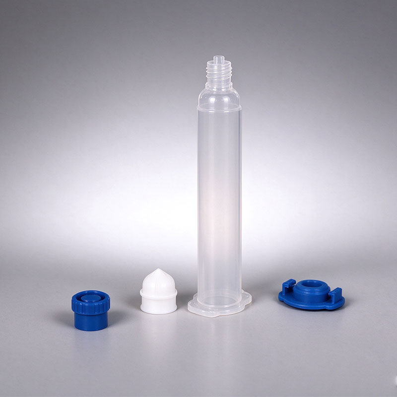 Jeringa dispensadora de líquidos de 10 ml con pistón